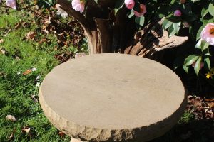 Making a York stone stepping stone